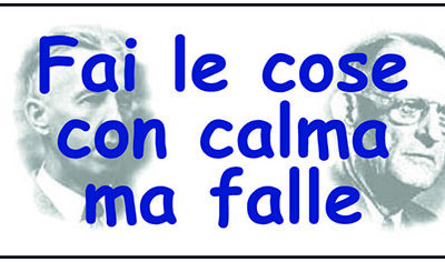 Magnete Bill e Bob – Fai le cose con calma ma falle