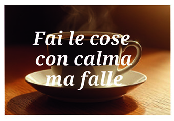 Magnete 2026 – “Fai le cose con calma ma falle al tempo”