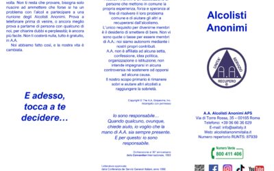 Alcolisti Anonimi (Pacchetti da 20)