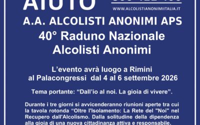 40° Raduno A.A. – 2026